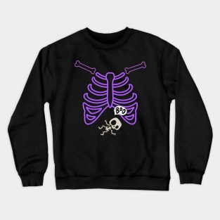 Skeleton Momy Costume Crewneck Sweatshirt